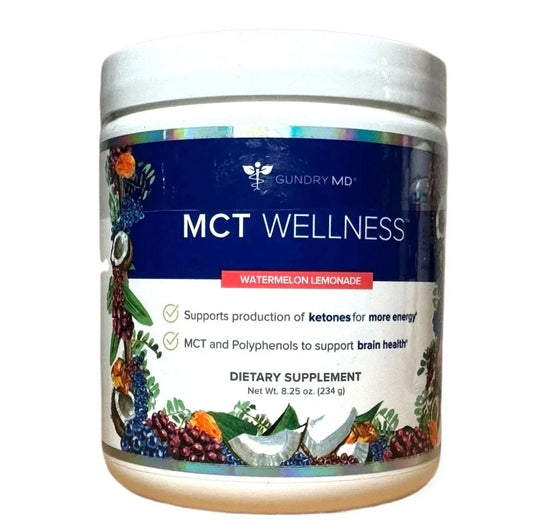 Gundry MD MCT Wellness Watermelon Lemonade 8.25 oz / 234g | Dietary Supplement