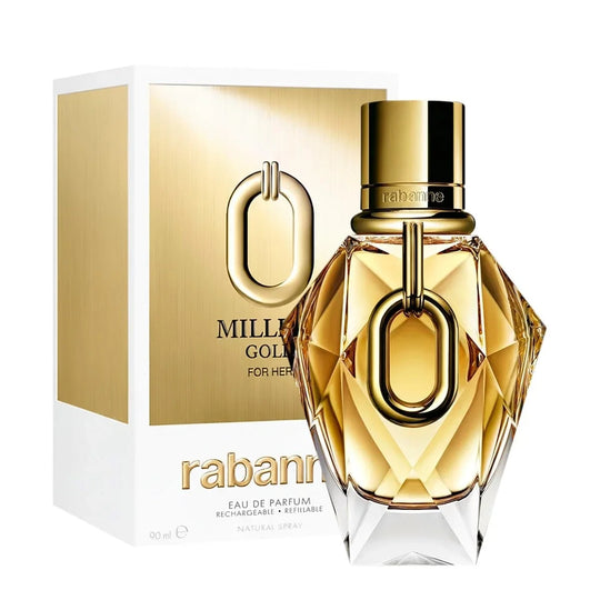 Rabanne Million Gold for Her Eau de Parfum 3 fl oz Refillable