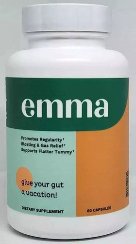 Emma Relief Supplement Konsciens Keto for Gut Bloating, 60 Capsules